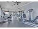 Well-equipped gym featuring treadmills, elliptical machines, and weightlifting equipment at 2900 Sunridge Heights Pkwy # 1916, Henderson, NV 89052