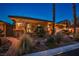 Charming home exterior with desert landscaping, and brick pathway leading to the front entrance at 3163 Elk Clover St, Las Vegas, NV 89135