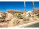 Attractive home exterior with desert landscaping, and brick pathway leading to the front entrance at 3163 Elk Clover St, Las Vegas, NV 89135