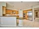 Kitchen with stainless steel appliances, granite countertops, and a central island at 3163 Elk Clover St, Las Vegas, NV 89135