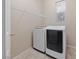 Laundry room featuring new white washer and dryer machines at 3167 Biccari Ave, Henderson, NV 89044