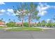 Beautiful single-story home featuring mature trees and a circular driveway at 3221 Montecito Dr, Las Vegas, NV 89120