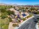 Single-story home with solar panels and an attached garage in a well-kept neighborhood at 3685 Australian Cloud Dr, Las Vegas, NV 89135