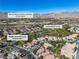 Stunning aerial view of the community near Bear's Best LV Golf Course and Ridgebrook Park in a desirable neighborhood at 3685 Australian Cloud Dr, Las Vegas, NV 89135