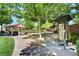 Enjoy outdoor fitness with exercise equipment, park benches and picnic areas under shady trees at 3717 Rocklin Peak Ave, North Las Vegas, NV 89081