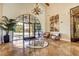 Grand lobby featuring tiled floors, elegant lighting, and comfortable seating at 3717 Rocklin Peak Ave, North Las Vegas, NV 89081