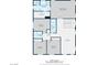 Second floor plan showcasing spacious bedrooms, walk-in closet and luxurious bathrooms for comfortable living at 4036 W Bird Man Ln, North Las Vegas, NV 89084
