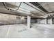 The spacious, well-lit, underground parking garage at 51 E Agate Ave # 506, Las Vegas, NV 89123