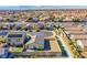 Suburban home featuring outdoor patio, low-maintenance yard and neighborhood views at 5648 Vermillion Ridge St, North Las Vegas, NV 89031