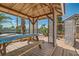 This beautiful gazebo is the perfect place for an outdoor meal or an afternoon siesta at 5775 W Desert Inn Rd, Las Vegas, NV 89146