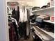 Spacious closet with shelving and hanging space for organized storage at 625 S Royal Crest Cir # 2, Las Vegas, NV 89169