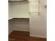 Closet with storage racks at 8122 Delphi Ct, Las Vegas, NV 89117