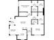 Detailed floor plan showcasing the layout of the residence, including room dimensions and relationships at 9050 W Warm Springs Rd # 1093, Las Vegas, NV 89148
