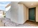 Inviting front door with brick pathway and well-maintained exterior at 9380 Lunar Effect St, Las Vegas, NV 89143