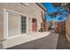 Private backyard features an open patio space and block wall surround at 10115 Tree Bark St, Las Vegas, NV 89183