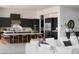Modern kitchen featuring a large island, stainless appliances, and stylish cabinetry at 10921 Rossa Peak Ave, Las Vegas, NV 89135