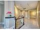 Hallway with marble floors, staircase and recessed lighting at 2 Cerchio Centrale, Henderson, NV 89011