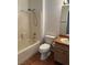 Bathroom with tub and shower combination at 2118 Chapman Ranch Dr, Henderson, NV 89012