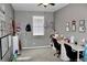 Spacious bedroom with a view of the backyard at 2204 Valdina St, Henderson, NV 89044