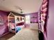 Bright bedroom with a bunk bed and fun decor at 2204 Valdina St, Henderson, NV 89044