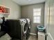 Efficient laundry room includes side by side washer and dryer at 2204 Valdina St, Henderson, NV 89044