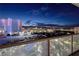 Balcony view of city lights, including Circus Circus at 2700 Las Vegas Blvd # 1002, Las Vegas, NV 89109