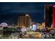 Fantastic city and Las Vegas Strip views at dusk from a high rise condominium at 2700 Las Vegas Blvd # 1002, Las Vegas, NV 89109