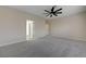 Neutral bedroom with carpet, neutral walls and ceiling fan at 2820 Thunder Bay Ave, Henderson, NV 89052