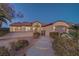 Beautiful single-story home with desert landscaping and a welcoming front entrance at 2820 Thunder Bay Ave, Henderson, NV 89052