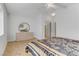 Neutral bedroom with closet and light wood dresser at 3660 Renovah St # 204, Las Vegas, NV 89129