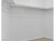 Empty white closet with hanging rod and shelf at 3660 Renovah St # 204, Las Vegas, NV 89129