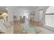 Open floor plan showcasing the living room, dining area, and modern furnishings at 3660 Renovah St # 204, Las Vegas, NV 89129