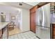 Kitchen and dining area featuring stainless steel appliances and a spacious layout at 3930 University Center Dr # 804, Las Vegas, NV 89119