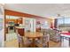 An open floor plan shows a harmonious flow between the kitchen, dining, and living areas at 3930 University Center Dr # 804, Las Vegas, NV 89119