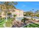 Outdoor oasis with a sparkling pool, spa, and patio area perfect for entertaining at 4024 Mansion Hall Ct, Las Vegas, NV 89129