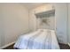 Cozy bedroom featuring a built-in wardrobe and modern decor at 4525 Dean Martin Dr # 2001, Las Vegas, NV 89103