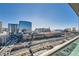 Breathtaking city view from the balcony of this luxurious condo at 4525 Dean Martin Dr # 2001, Las Vegas, NV 89103