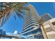 Stunning exterior view of the high-rise Panorama Towers at 4525 Dean Martin Dr # 2001, Las Vegas, NV 89103
