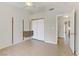 Bedroom featuring a sliding-door closet and a ceiling fan that provides ample space and comfort at 4629 Cattleman Ave, North Las Vegas, NV 89031