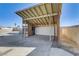 Spacious detached carport/garage in the backyard at 4629 Cattleman Ave, North Las Vegas, NV 89031