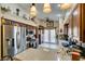 Kitchen with stainless steel appliances, granite countertops, and decorative accents above cabinets at 489 Beaconwood St, Henderson, NV 89052