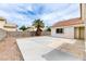 This beautiful house has a large backyard area with an appealing concrete patio at 7820 Wedlock Ln, Las Vegas, NV 89129