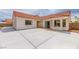 An ideal house featuring a big concrete patio perfect for entertaining at 7820 Wedlock Ln, Las Vegas, NV 89129