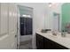Bathroom with shower and sink at 8501 Bellery Ave, Las Vegas, NV 89143