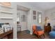Bright living room with stylish furnishings and a cozy reading nook near the entryway at 8501 Bellery Ave, Las Vegas, NV 89143