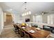 Open dining area featuring a large table perfect for Gathering meals and entertaining at 9446 Bondeno St, Las Vegas, NV 89123