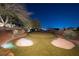 Exterior view of a putting green with bunkers at 9801 Orient Express Ct, Las Vegas, NV 89145