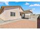 This home has a private backyard with gravel and a covered patio at , Las Vegas, NV 89108