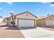 Charming single-story home with low-maintenance landscaping and a two-car garage at , Las Vegas, NV 89108
