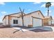 Charming single-story home with low-maintenance landscaping and a two-car garage at , Las Vegas, NV 89108